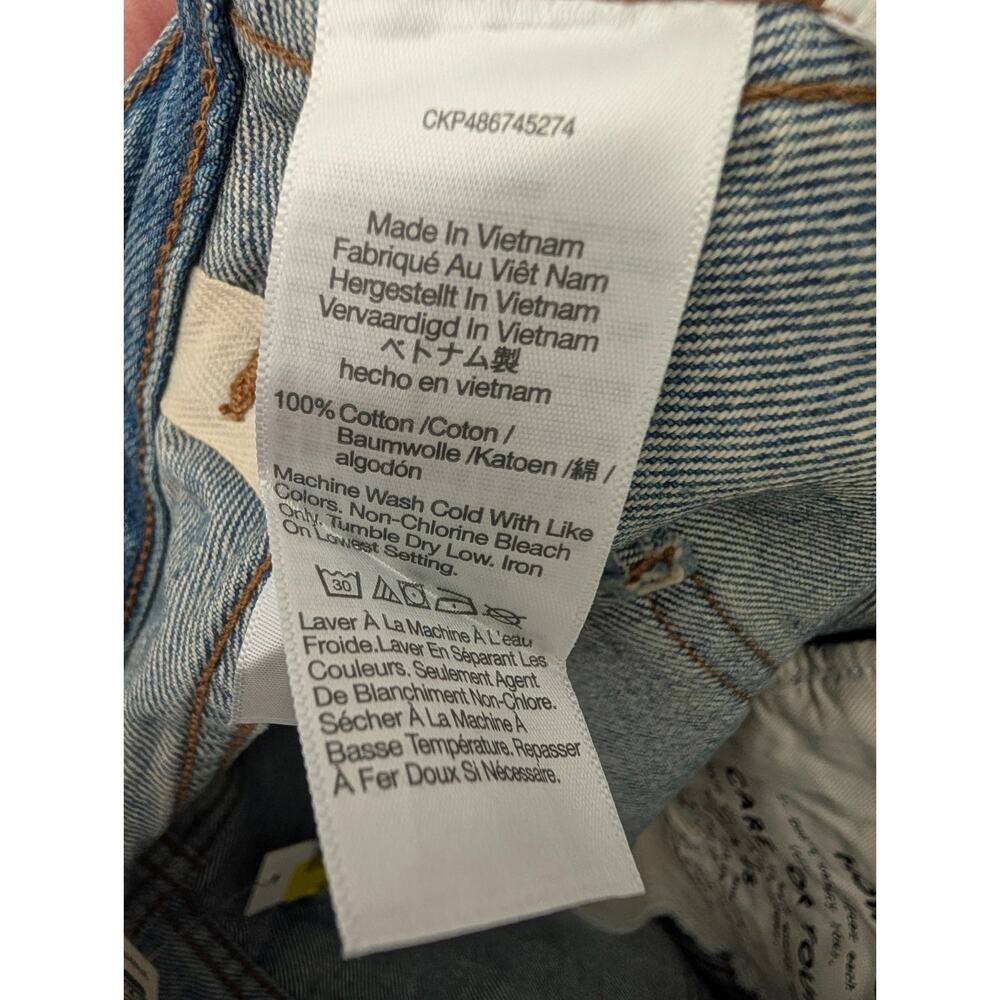 Madewell The Rilee Denim Midi Skirt Womens 24 Blue Cotton NWT - Picture 6 of 7